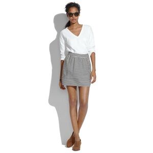 Madewell Striped Skirt